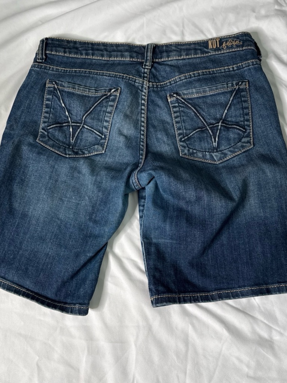 KUT from the Kloth Men’s Denim Shorts – Dark Blue